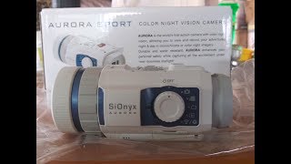 SiOnyx Aurora Sport color night vision digital camera.