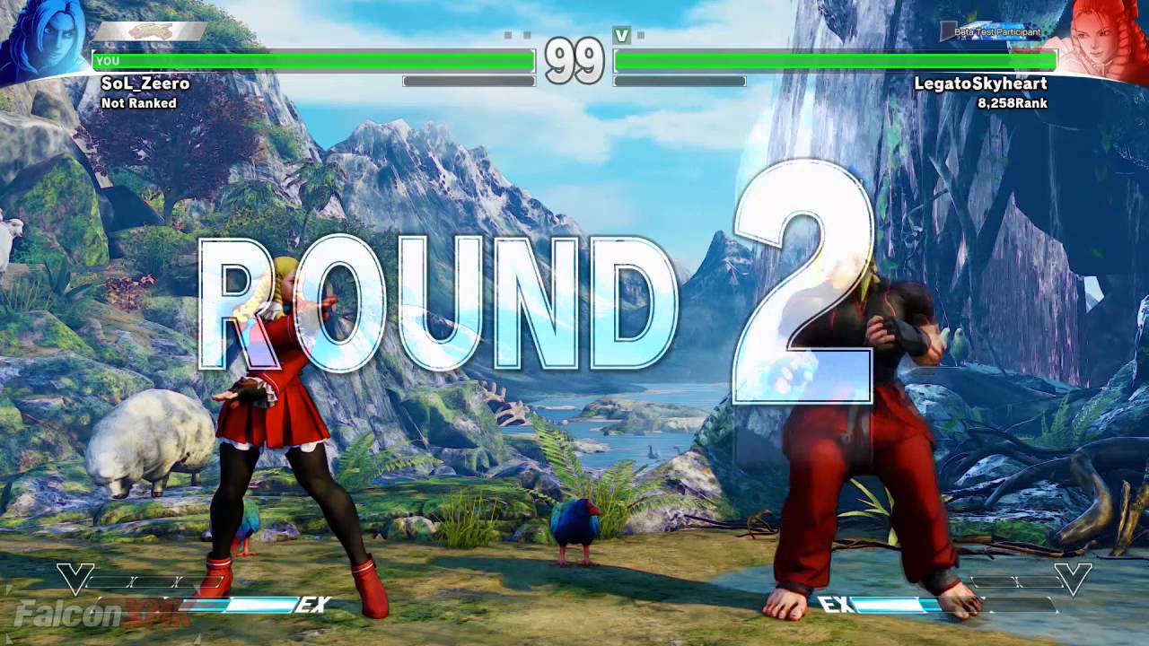 Street Fighter 5 Beta