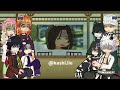 Hashiras react to "birds of a feather" // 2x // Sanemi angst // part 2 // demon slayer // gacha