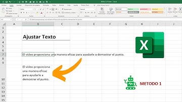 Como ajustar texto o eliminar texto de ajuste en Excel | Ajustar correctamente textos en celdas