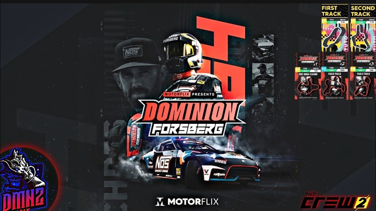 The Crew 2: Dominion Forsberg New Racing & Drift Events