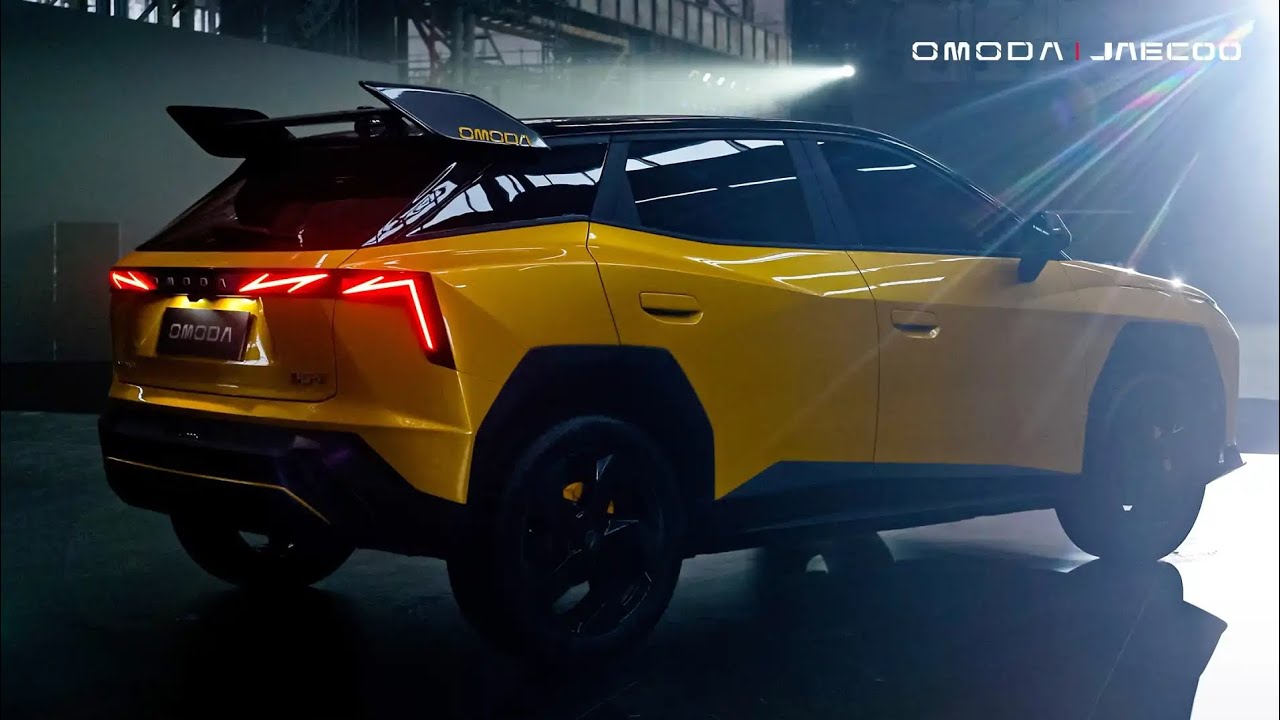 2026 The New Omoda 4 — новый футуристический внедорожник, который изменит правила игры