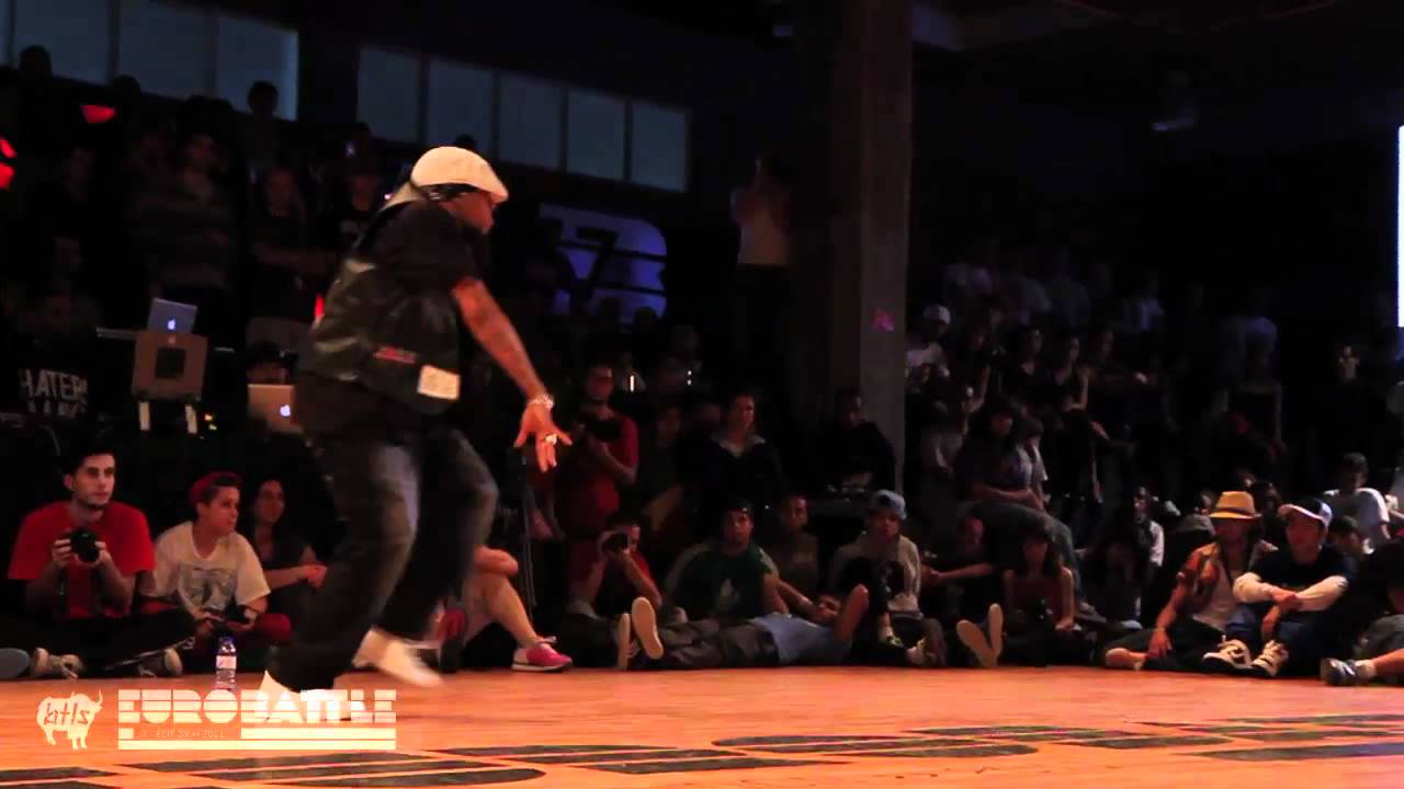 Bboy AlienNess Judge Demo | Eurobattle 2011 | Porto, Portugal