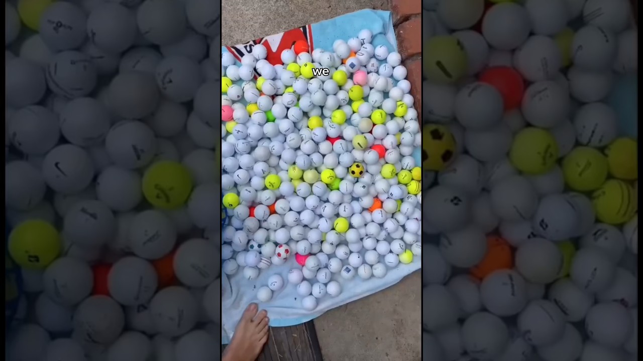 I make a living finding lost golf balls!