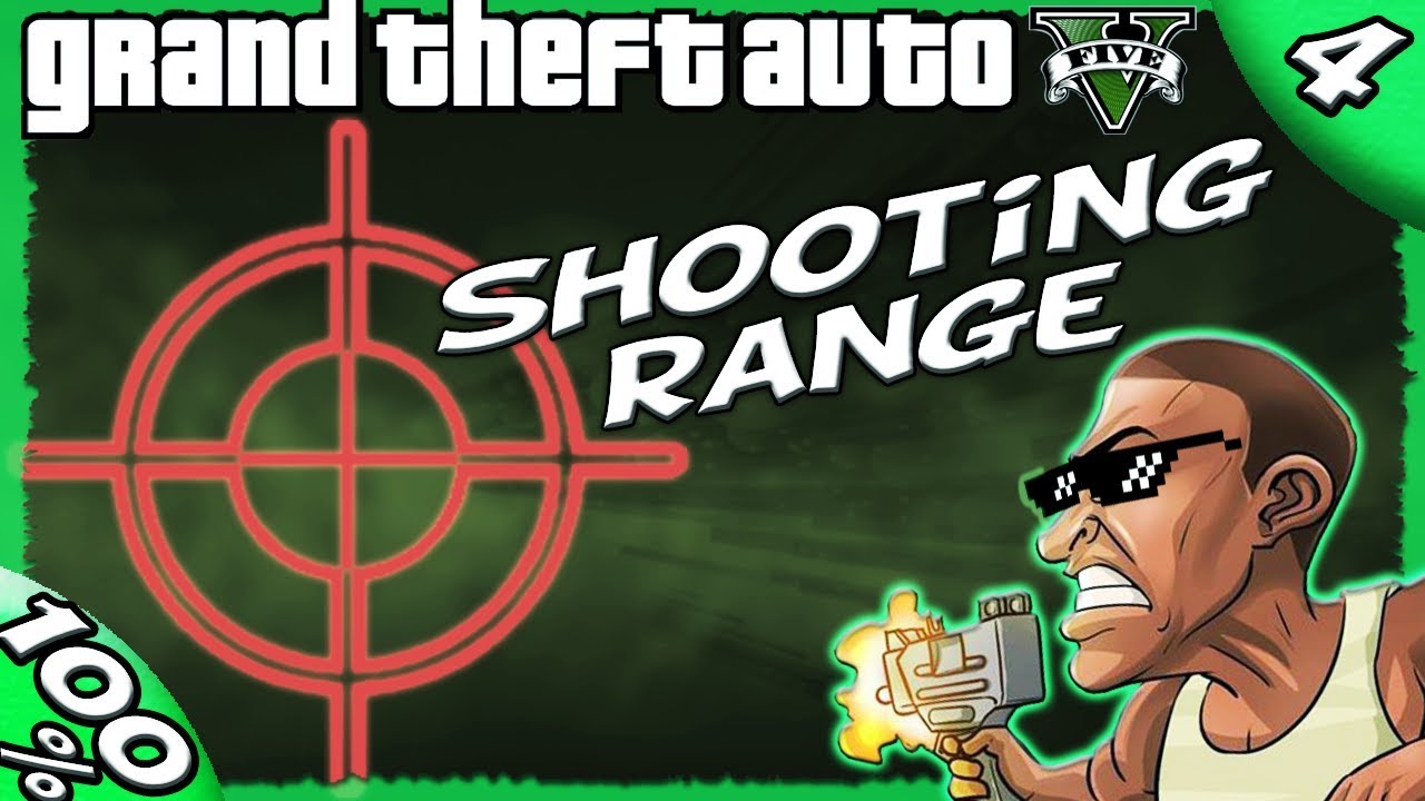 GTA V AMMUNATION Shooting Range [100 GOLD Walkthrough] YouTube