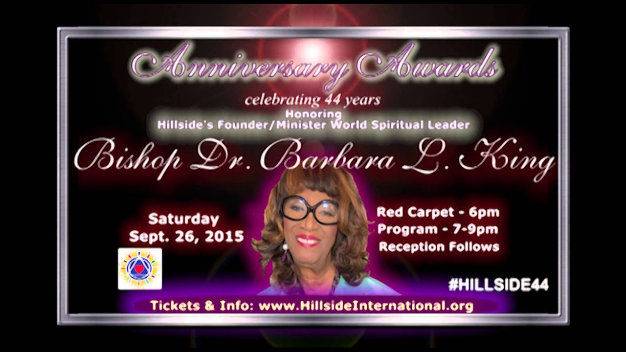 Dr. Barbara L. King and Hillside International Truth Center