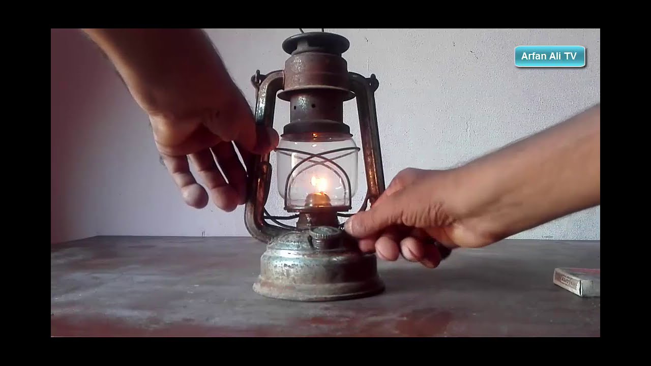Oil Lamp Restoration Technical Arfan YouTube