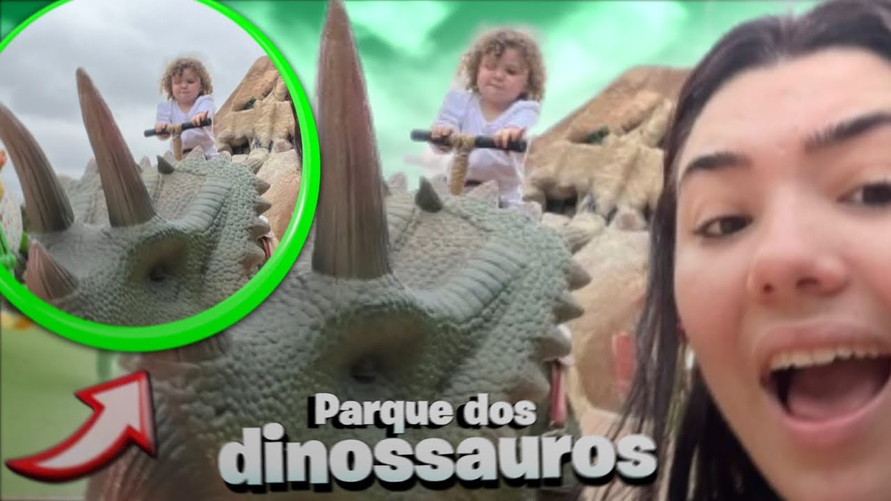 VLOG NO PARQUE DE DINOSSAUROS |