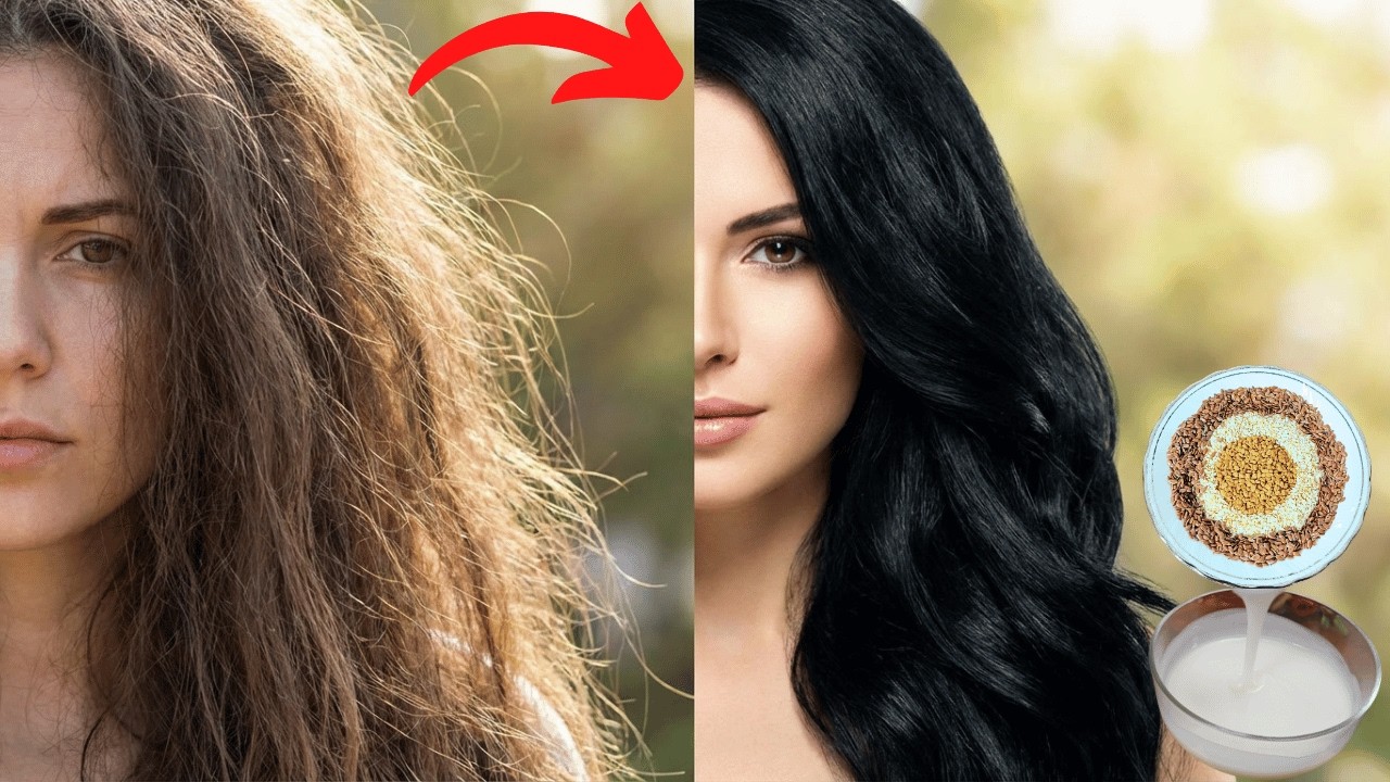 1 WASH CHALLENGE   The Most Powerful Natural Hair Conditioner For Dry & Damaged Hair!!!