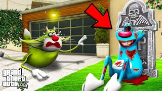 Zombie Chaos! GTA 5's Oggy Faces the Ultimate Test