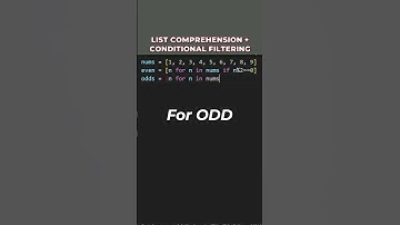 Split @ List x 2 Parts | List Comprehension with Filtering #coding #programming #pythonforbeginners