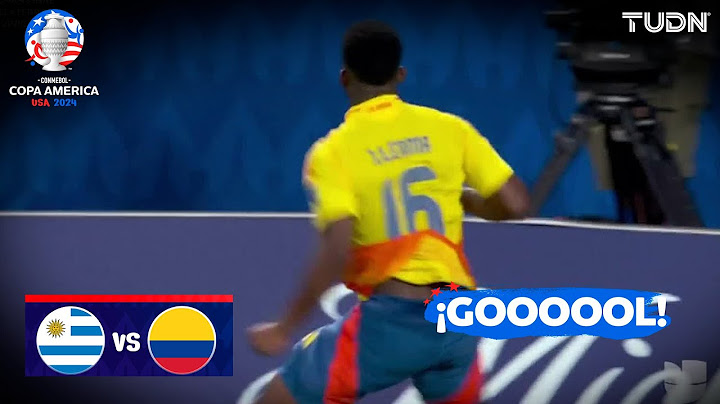 ¡GRAN GOL! Lerma mete MARTILLAZO | Uruguay 0-1 Colombia | Copa América 2024 - Semis | TUDN