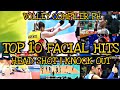 TOP 10 FACIAL HITS | SAPUL SA MUKA | HEAD SHOT | KNOCK OUT | UAAP PSL PVL FIVB | PHILIPPINE WOMEN 💯