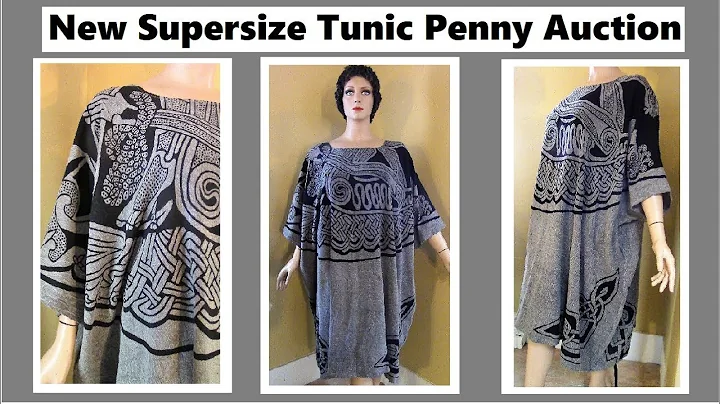 New Supersize Tunic Penny Auction