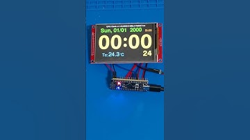 GPS Clock using STM32F411 and 4.0" LCD