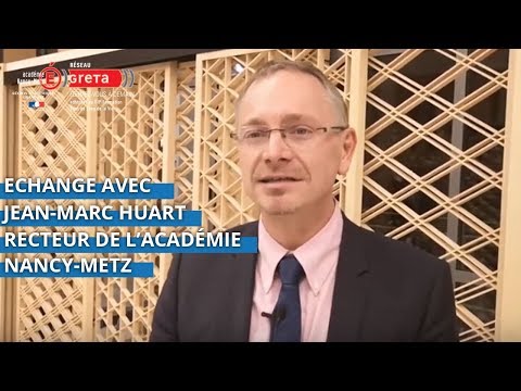 Échange avec Jean-Marc Huart, recteur de l'académie Nancy-Metz - les formations en métiers d'art