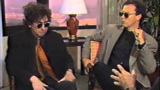 Tim Burton and Michael Keaton 1989
