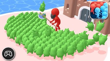 Count Masters - Gameplay Walkthrough Part 16 - Basic Game Level 112-117 (iOS, Android)