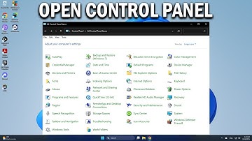 How To Open Control Panel in Windows 11 - Easy Fix