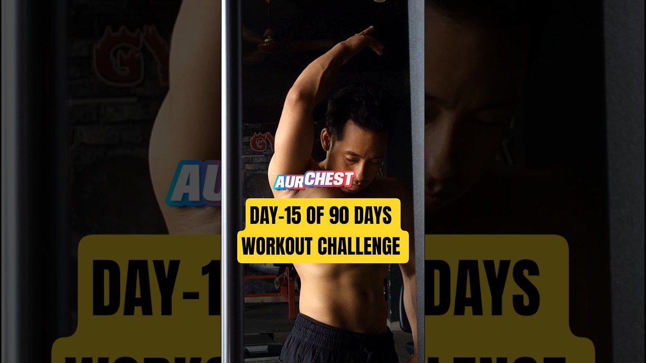 Day-15 of 90 Days Workout Challenge 💪 