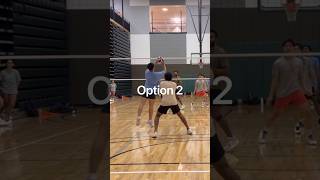 The X Play ❌🏐 | #UTD #volleyball #setter #middleblocker #outsidehitter #shorts