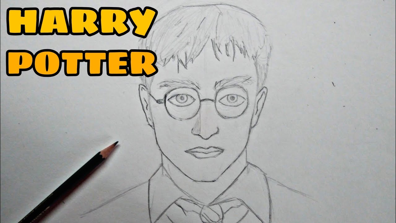 TUTO:COMMENT DESSINER HARRY POTTER - YouTube