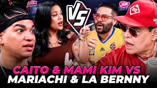 CAITO & MAMI KIM BARREN LAS CENIZAS CON MARIACHI BUDDA Y LA BERNNY POR DENIGRAR SU FIGURA 