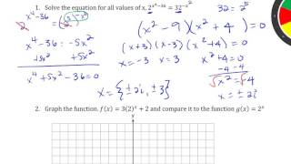 Unit #5 test review