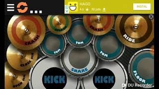 Lagu ditinggal rabi versi real drum by via valen