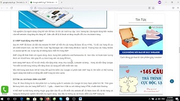 Google amp là gì? Cách cài đặt amp trên website - Lan anh Adv