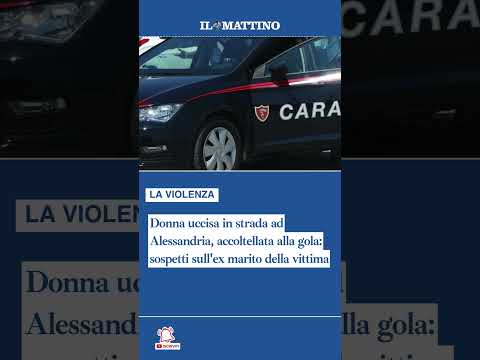 Video Donna uccisa in strada, accoltellata alla gola: sospetti sull'ex marito della vittima