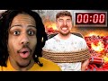 McmRice Reacts To MrBeast In 10 Minutes This Room Will Explode!