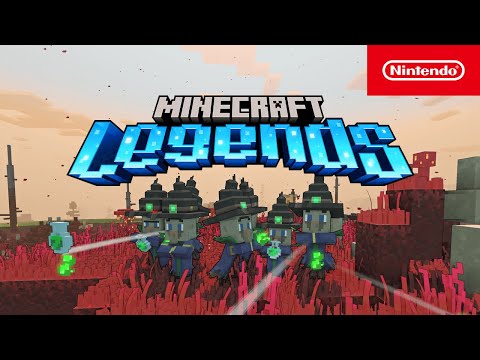 Minecraft Legends - Announcement Trailer - Nintendo Switch 