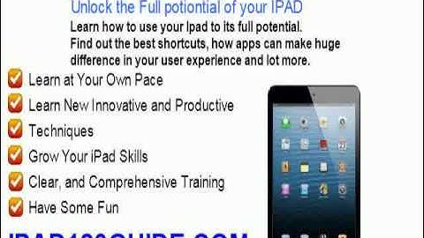 ipad multi touch gestures tutorial