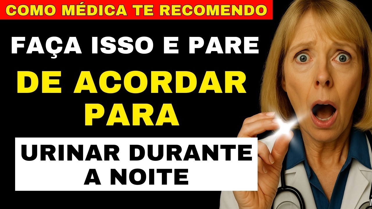 ATENÇÃO IDOSOS é por isso que você acorda para URINAR à noite! SAÚDE EM ...