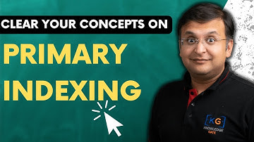 5.5 Primary Indexing In DBMS In HINDI Part-1