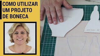 Como Riscar e Costurar Projetos de Bonecas Da Internet por Adriana Schutz