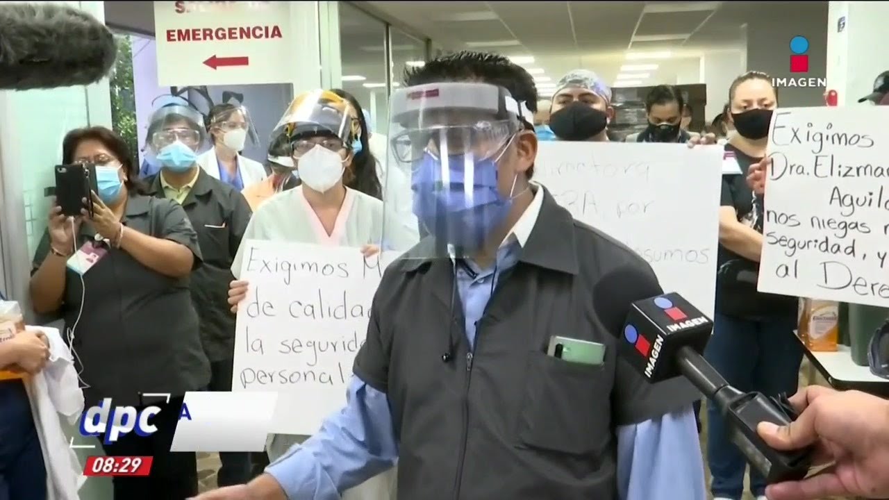 Trabajadores del ISSSTE protestan por falta de equipo médico | De Pisa ...
