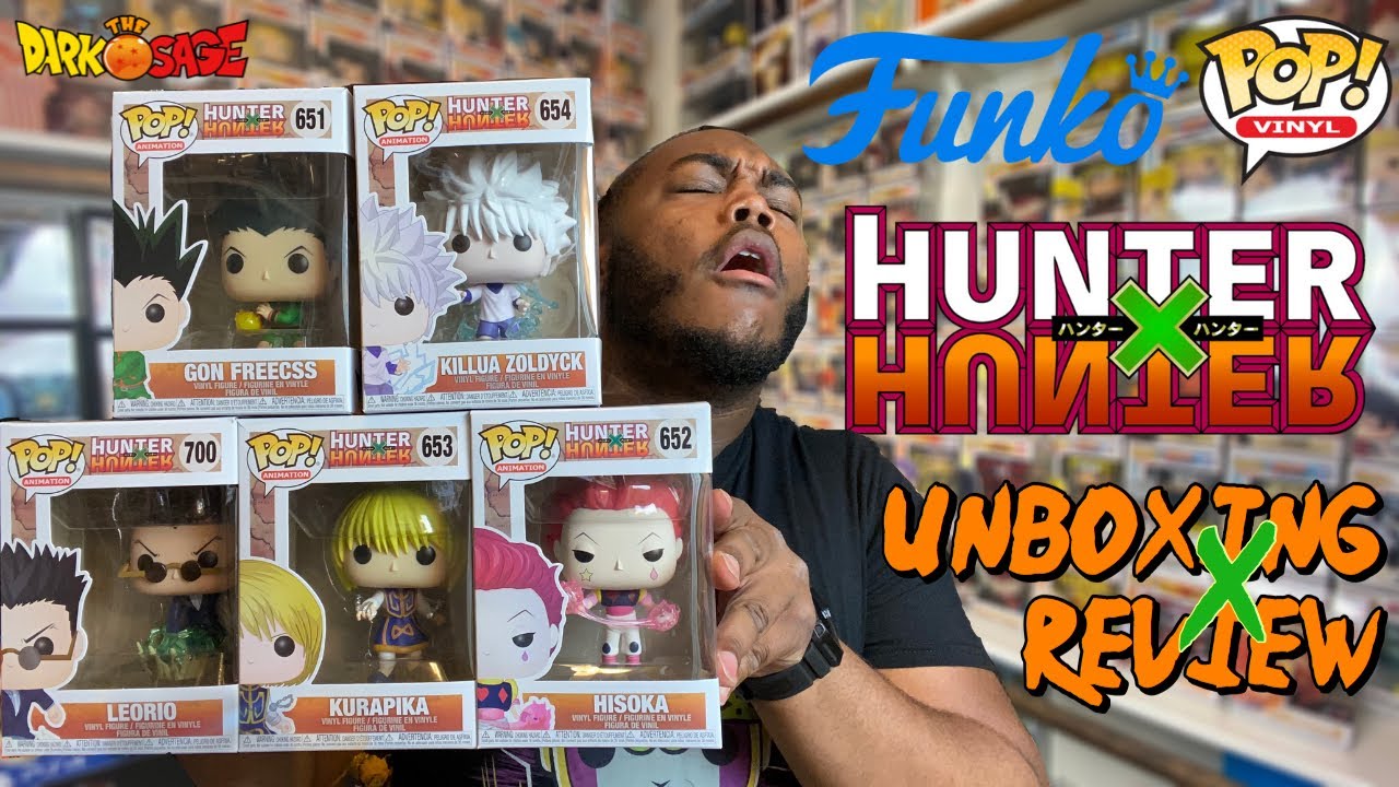 POP Anime: Hunter x Hunter – Boneco Funko Pop! de vinil do Leorio
