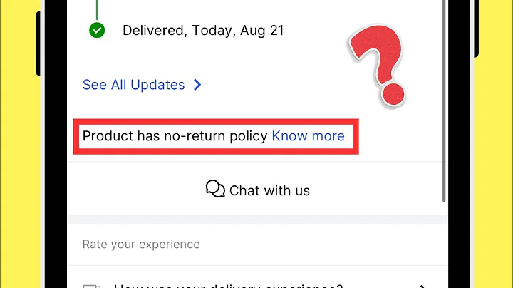 Flipkart Product Has No Return Policy - Explained In Hindi