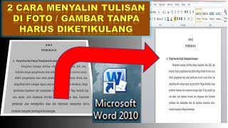 cara copy paste tulisan digambar ke microsoft word tanpa diketik ulang