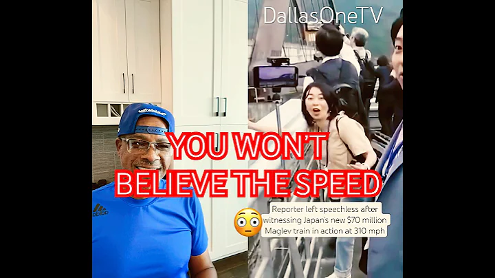 🚄 JAPAN’S MAGLEV TRAIN HITS 310 MPH – REPORTERS CAN’T BELIEVE IT!