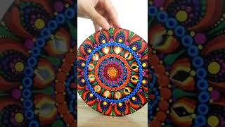 Mesmerizing Hand-Painted Mandala Dot Art ? | Mindful Creations