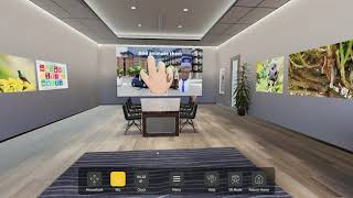 Brief Virtual Meeting Room demonstration using Glue Collaboration screenshot 5
