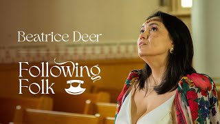 Beatrice Deer shares her life in throat singing, tattoos, and a powerful performance in a church