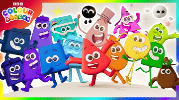 🌈 Every Colourblock Ever! | Explore Colours for Kids | @colourblocks
