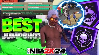 *NEW* NEVER MISS ANOTHER SHOT AGAIN ! BEST 3 JUMPSHOTS WITH AN A+ RATING IN NBA2K24 !#nba2k24