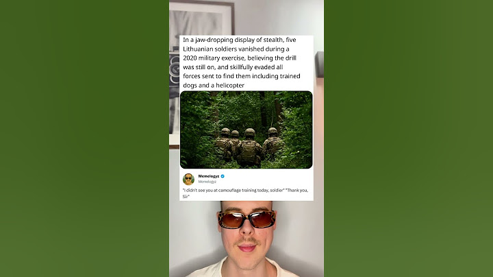In a jaw-dropping display of stealth, five Lithuanian soldiers vanished during a 2020 military
