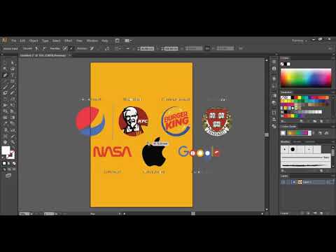 Menghilangkan background di Adobe Illustrator