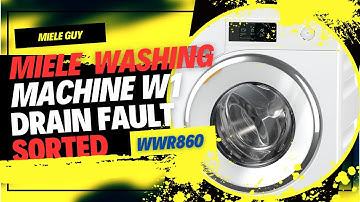 Miele Washing Machine Drain Fault